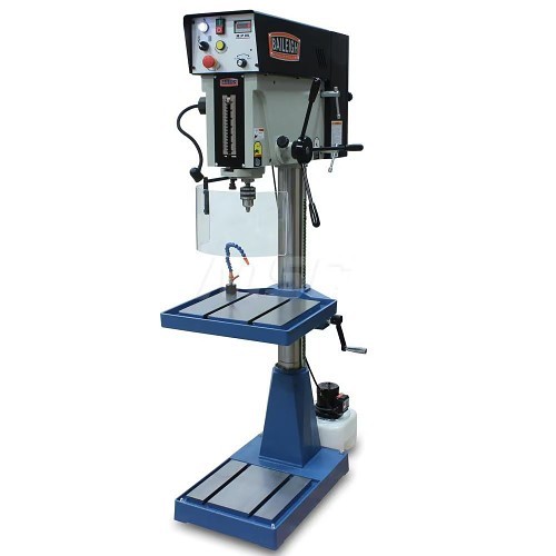 Baileigh BA9-1020696 Vertical Mill, 10 in L x 54 in W Table, Variable Speed Control, NT40 Spindle