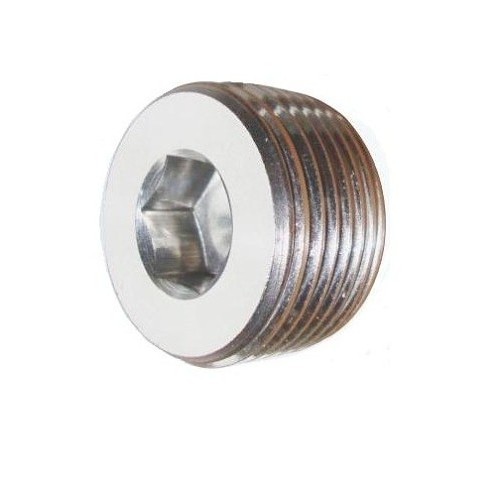 Pipe Plug, 1/8 in Nominal, Socket Weld, 18-8 Stainless Steel