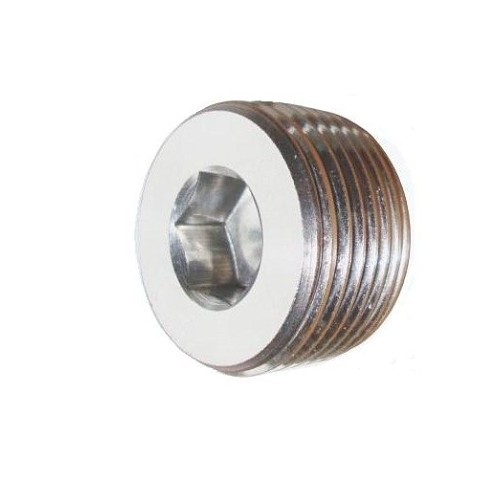 Pipe Plug, 1/8 in Nominal, Socket Weld, 18-8 Stainless Steel