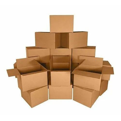 SERVANTS 12X5X4RSC Corrugated Box, 12 in Overall Length, 5 in Overall Width, 4 in Overall Depth