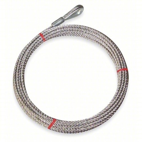 Volunteer 7220199 Cable, 3/16 in Cable, Stainless Steel