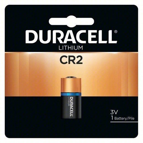 Photo Lithium Battery, Duracell, 3 V Nominal, CR2