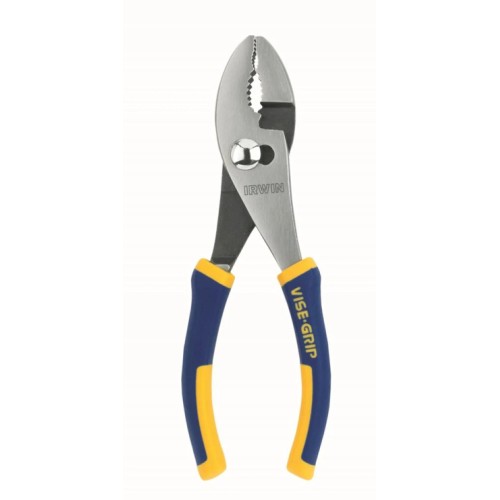 Irwin® Vise-Grip® 2078406 Slip Joint Plier, 1-1/8 in L x 1-5/32 in W x 7/16 in THK Nickel Chromium Steel Jaw, Machined Jaw Surface, 6 in OAL, ANSI