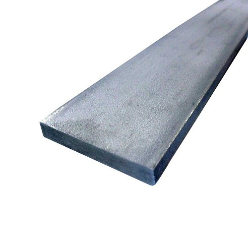 Flat Bar, Stainless Steel, 12 ft Length, 4 in Width, 1/4 in Thickness