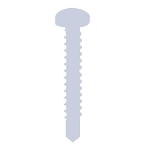 Star Stainless Steel 31-HSD-25-150 TEK Screw, Measurement System: Imperial, #14-14, 1-1/2 in Overall Length, Hex Washer, 18-8 Stainless Steel