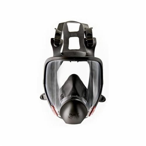 3M™ 7000002029 Reusable Full Face Respirator, 4-Point Suspension, Bayonet Connection, Resists: Gases, Particulates and Vapors