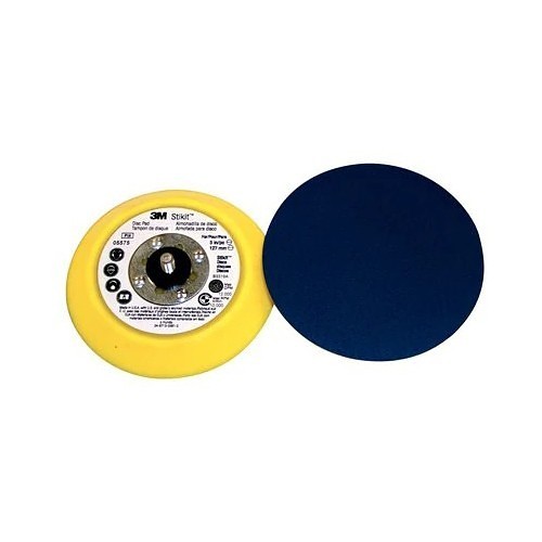 3M™ Stikit™ 051144-05575 Disc Pad, 5 in Pad Dia, 0.563 in Pad Length, 6 in, Stikit™ Attachment