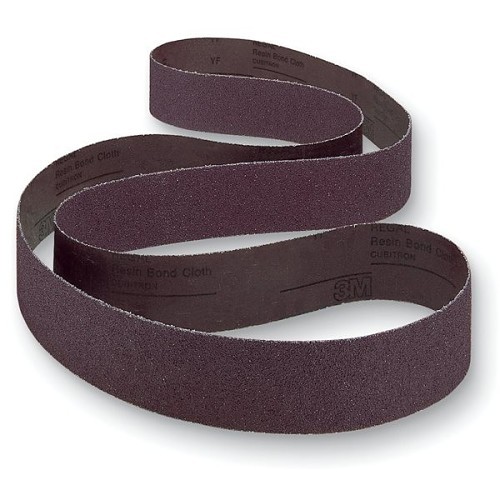 3M™ 051144-26400 Sanding Belt, 2-1/2 in Belt Width, 60 in Belt Length, 60 Grit, Medium Grade, Aluminum Oxide Abrasive, Cloth Backing