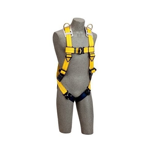 3M™ 1110602 Vest-Style Retrieval Harness, Universal, 420 lb, Tech-Lite™ Quick Connect, Tech-Lite™ Quick Connect, Zinc Plated Steel Buckle Hardware, Yellow