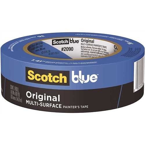 3M™ 2090-36AP Masking Tape, 60 yd Length, 1.5 in Width, Acrylic Adhesive, Blue