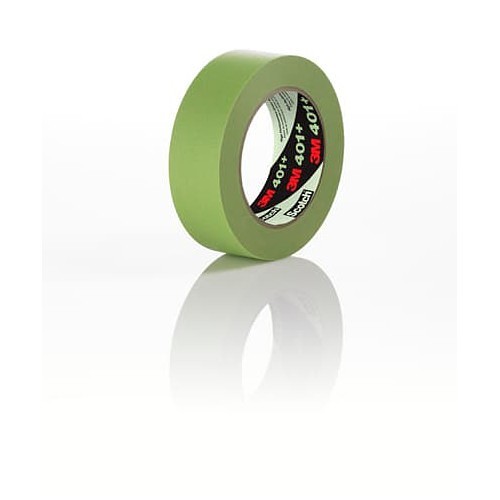 3M™ 64763 Masking Tape, 55 m Length, 48 mm Width, 7.3 mil Thickness, rubber Adhesive, Paper Backing, Green