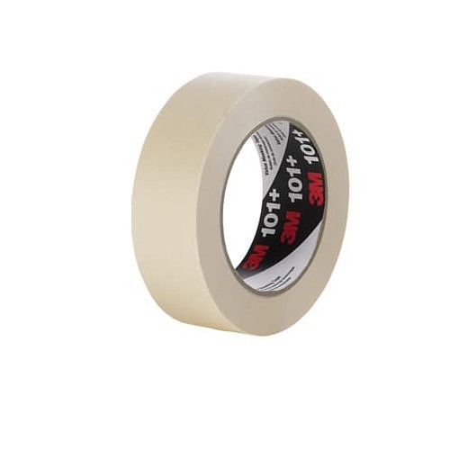 3M™ 68708 Masking Tape, 55 m Length, 24 mm Width, 5.1 mil Thickness, rubber Adhesive, Crepe paper Backing, Tan