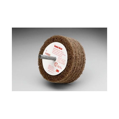 3M™ Scotch-Brite™ 7000045941 Cut & Polish Disc, 3 in Disc Dia, Medium Grade, Aluminum Oxide Abrasive