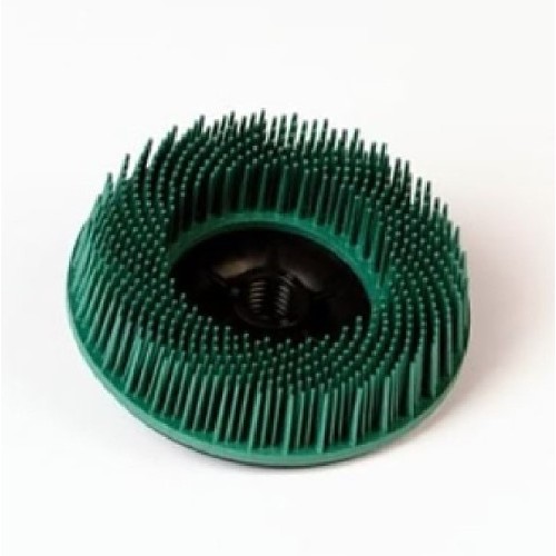 3M™ 7100138173 Bristle Disc Brush, 4-1/2 in Brush Dia, 5/8 in Center Hole, Ceramic Fill