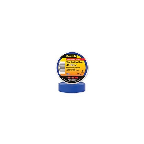 3M™ 80-6108-3392-5 Filament Tape, 66 ft Length, 3/4 in Width, 7 mil Thickness, rubber Adhesive, PVC Backing, Blue