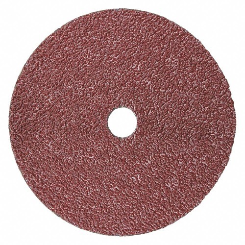 3M™ Cubitron™ 7000148153 Fiber Sanding Disc, 4-1/2 in Disc Diameter, 7/8 in Center Hole, 36 Grit, Grade Extra Coarse, Ceramic Abrasive