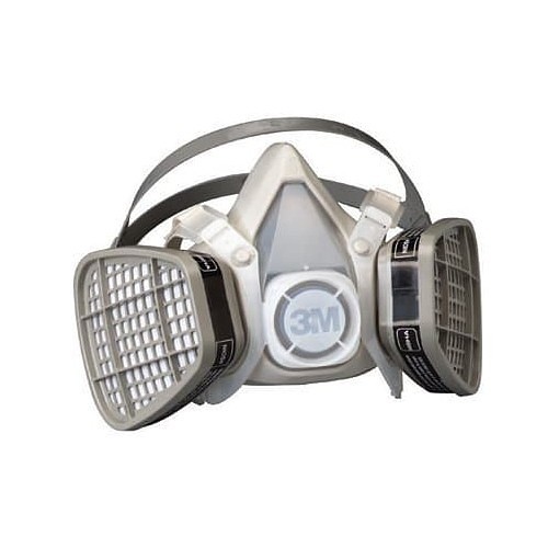 3M 142-5301 Half Mask Respirator, Disposable, L