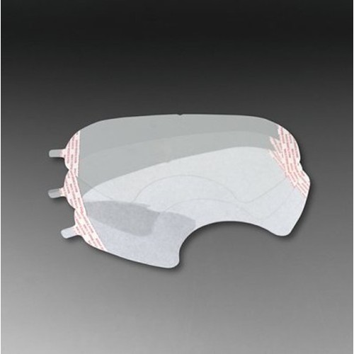 3M 142-6885 Face Shield Cover, Peel-Off, For Use With: 5000/6000 Series Head Harness Assembly