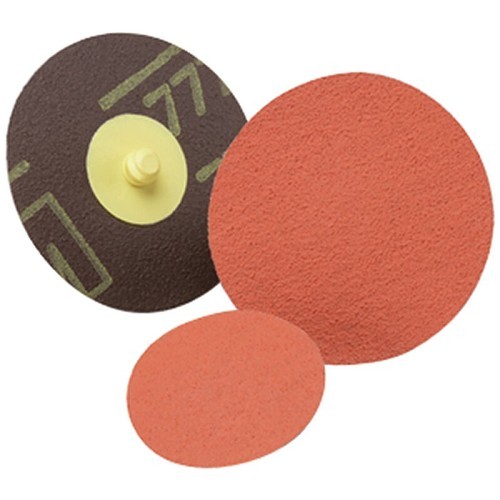 3M Roloc™ 3M76433 Quick-Change Disc, 2 in Disc Dia, 60 Grit, Ceramic Abrasive, Type TR Attachment