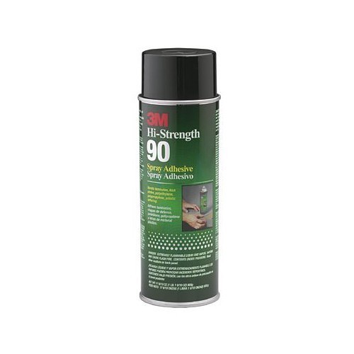 3M 405-021200-30023 Spray Adhesive, 24 oz Container, Aerosol Can Container, Clear, 250 deg F