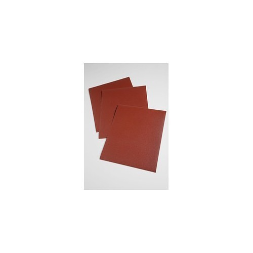 3M 51115197680 Sanding Sheet, 11 in Length, 9 in Width, 180 Grit, Very Fine Grade, Aluminum Oxide Abrasive, Cloth Backing