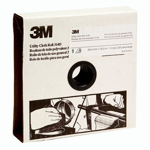 3M 51115197888 Cloth Roll, 180 Grit, Aluminum Oxide Abrasive, Cloth Backing