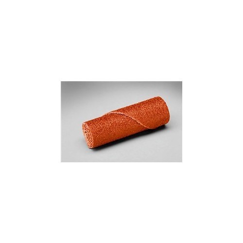 3M 5144-80790 Cartridge Roll, 1/2 in Maximum Roll Dia, 1.5 in Overall Length, 60 Grit, Ceramic Abrasive