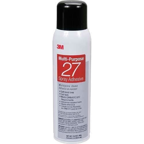 3M 62490649209 Spray Adhesive, 20 oz Container, Can Container, Clear