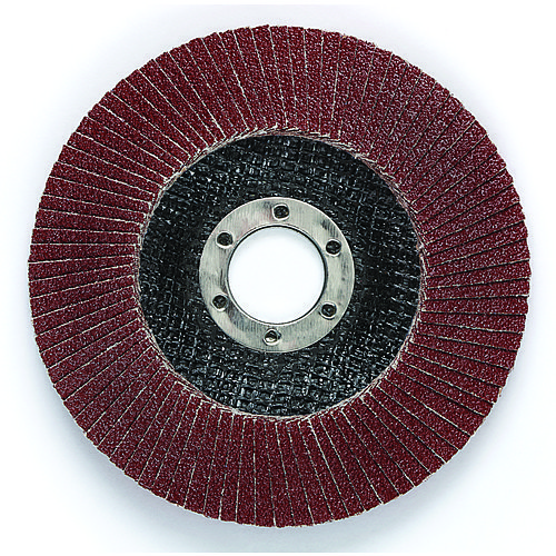 3M Cubitron™ 7000148187 Flap Disc, 4-1/2 in Disc Dia, 7/8 in Center Hole, 40 Grit, Precision Shaped Ceramic Abrasive, Type 29 Disc