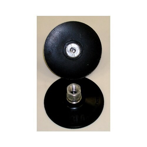 3M 83242 Disc Pad, 4 in Pad Dia, Internal Attachment