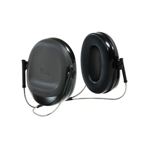 3M™ PELTOR™ H505B Ear Muff, 17 dB Noise Reduction Rating, Black, Behind Head Band Position, Csa Class B Specifications Met