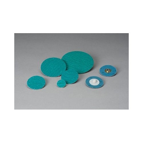 3M™ Lock-it 598426 Abrasive Disc, 2 in Disc Diameter, 80 Grit, Zirconia Abrasive