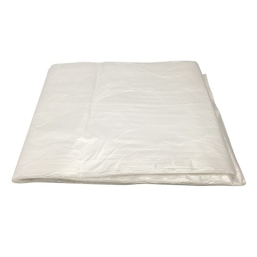 Drop Cloth, 12 ft Length, 9 ft Width, 0.3 mil Thickness, Plastic