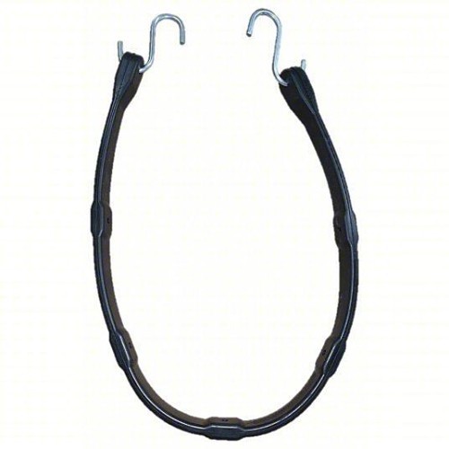 Tiedown With Hooks, 35 ft Length, Rubber Strap