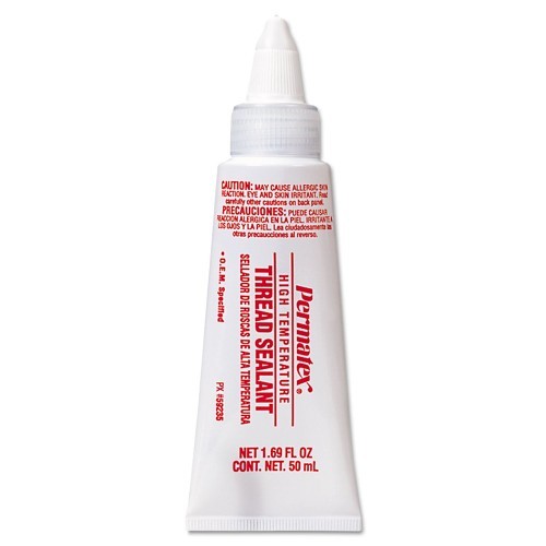 ITW Polymers Adhesives 68622659235 Thread Sealant, Hi-Temp, 50 mL, Tube