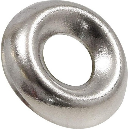 Wheel Bolt, Imperial, #6, Zinc Plated, Finishing Washer Head, Steel