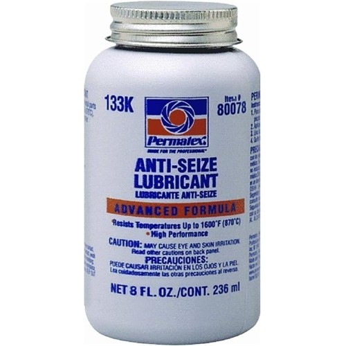 ITW Polymers Adhesives 68622609128 Anti-Seize Lubricant, 8 oz, Brush Top Bottle