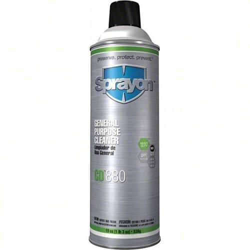 Sherwin-Williams Sprayon® S00880 Multi-Purpose Cleaner, 19 oz, Aerosol Can, Solvent