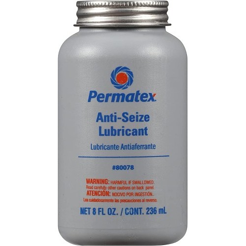 ITW Polymers Adhesives 68622680078 Anti-Seize Lubricant, 8 oz, Brush Top Bottle