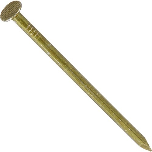 Framing Nail, 3 in Length, Bright, Smooth Shank