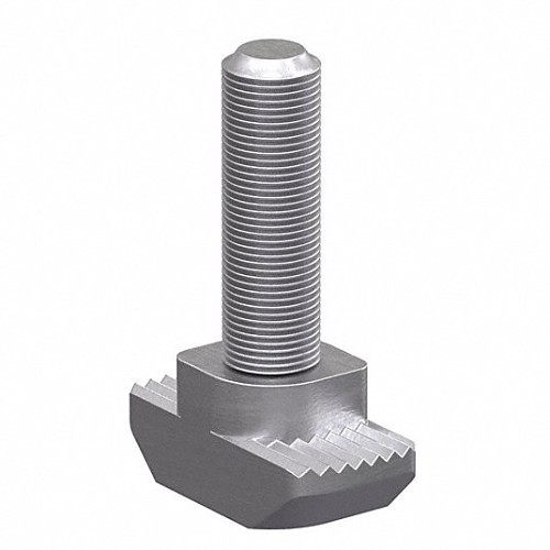 Drop-In T-Stud, Metric, M6, Steel, Zinc Plated