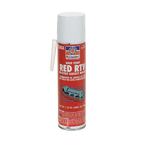 ITW Polymers Adhesives 68622681915 RTV Silicone Gasket Maker, Hi-Temp, 7.25 oz, Can