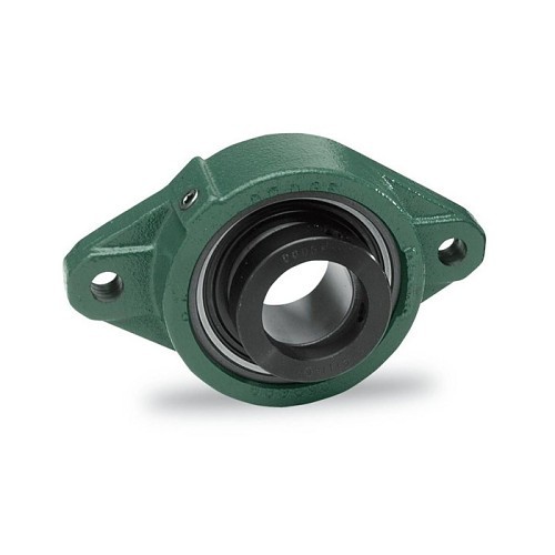 ABB 124275 Pillow Block Ball Bearing Unit, 1-3/16 in Bore Dia, 4.59 in Bolt Center-to-Center Length, 5.56 in Overall Length, 3.13 in Overall Height