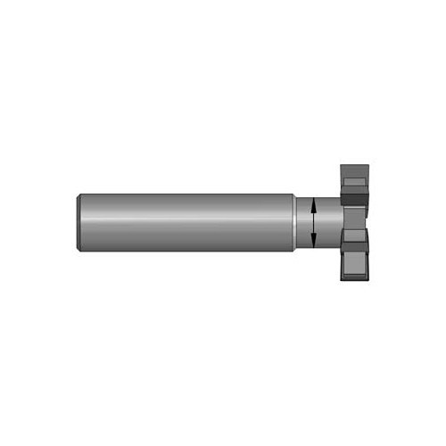 AB TOOLS KT1125-1875-6F Keyseat Cutter, 1-1/8 in Cutter Dia, 0.11 to 0.315 in Cutting Width, 4-1/2 in Overall Length, 1/2 in Shank Dia