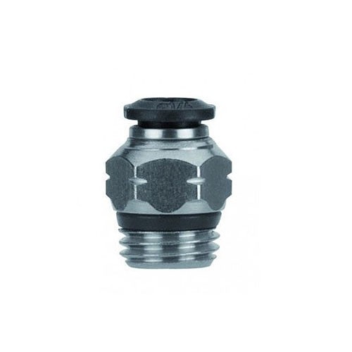 AIGNEP® 50000N-12-1/2 Male Connector, Straight, Connector, 12 mm x 1/2 in mm x in Nominal, Tube x Male Swift-Fit, Brass