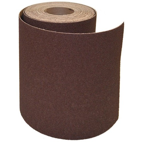 ALFA CR62919 Cloth Roll, 50 yd Roll Length, 12 in Roll Width, 240 Grit, Aluminum Oxide Abrasive