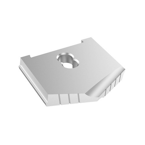 AME® 10244-0228 Spade Drill Insert, 2-7/16 in Dia, 3/8 in Thickness, Material Grade: Gr CPM-M4, Uncoated