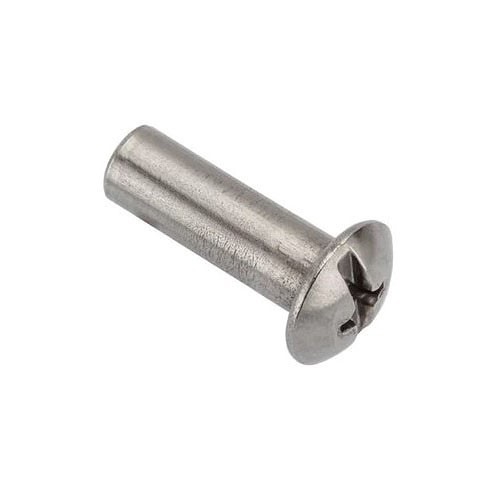 Truss Head Female Barrel, 10- 24, 1/4 in Barrel Dia, 410 Stainless Steel