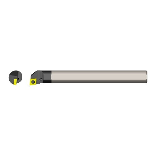 ARCH® Cutting Tools C06M-SCLCR2-203 Boring Bar, 3/8 in Minimum Bore, Carbide