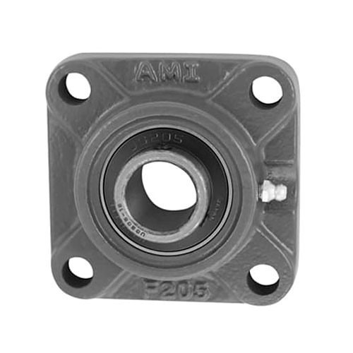 ASAHI SEIKO UCF208-24 Flange Mount Ball Bearing Unit, 1-1/2 in Bore Dia, 4 in Bolt Center-to-Center Length, 4 Bolt Flange Mounting Type